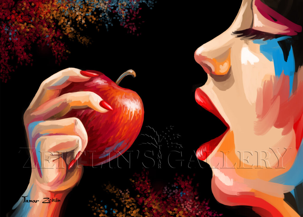 ציור חטא התפוח