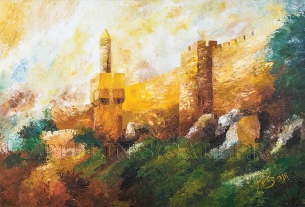 ציור חומות ירושלים