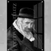 ⁦ציור רבי ישעיה מקרעסטיר - תמונת זכוכית⁩ – תמונה ⁦2⁩