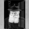 ⁦ציור הרבי מלובביץ - תמונת זכוכית⁩ – תמונה ⁦2⁩