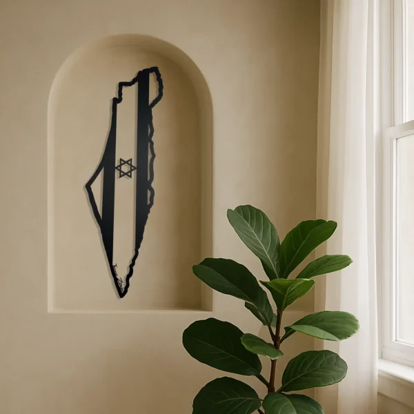⁦דגל ישראל - תמונת מתכת⁩ – תמונה ⁦16⁩