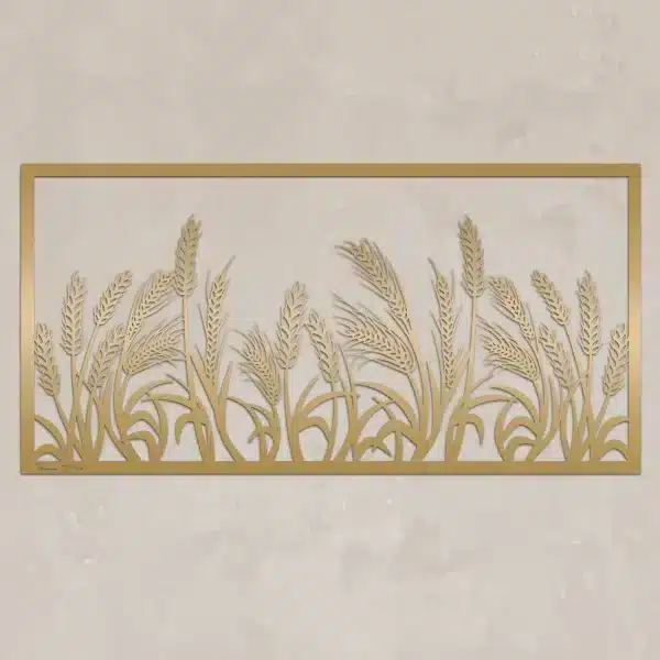 ⁦שדה חיטה - תמונת מתכת⁩ – תמונה ⁦2⁩