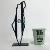 ⁦פסלון דגל ישראל - דגם מתכת שולחני⁩ – תמונה ⁦9⁩