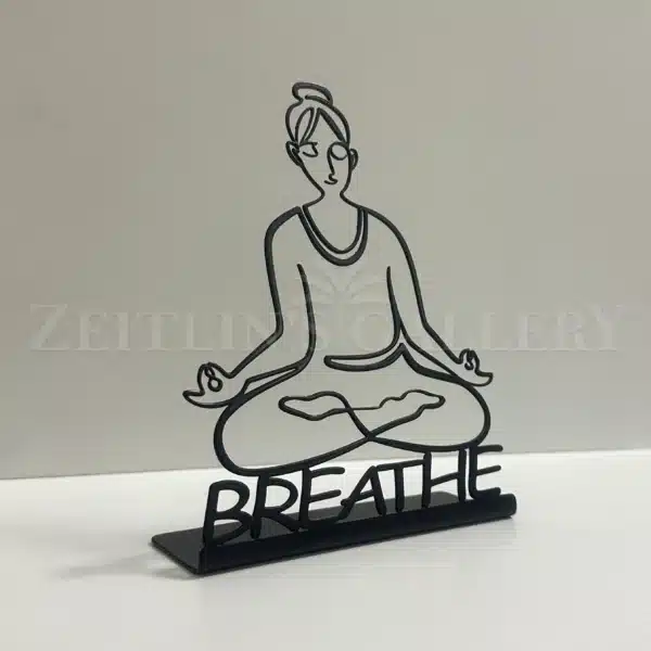 ⁦פסלון מדיטציה Breathe - דגם שולחני⁩ – תמונה ⁦4⁩