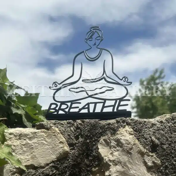 ⁦פסלון מדיטציה Breathe - דגם שולחני⁩ – תמונה ⁦7⁩