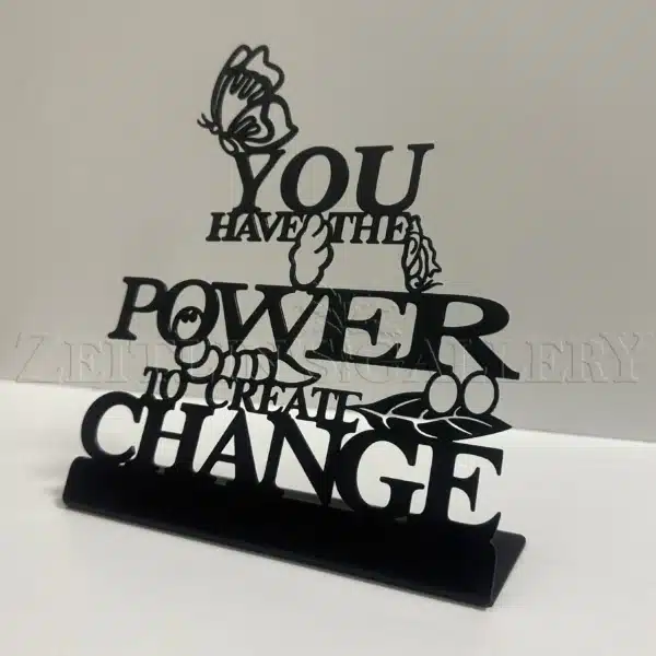 ⁦פסלון גלגול הפרפר Change - דגם שולחני⁩ – תמונה ⁦4⁩