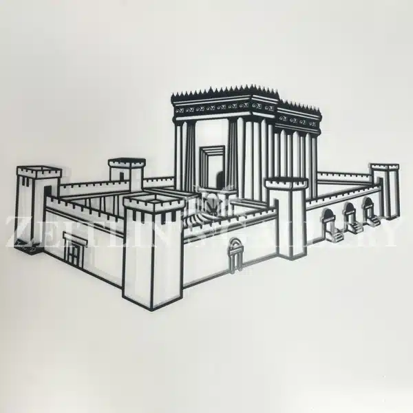 ⁦בית המקדש - תמונת מתכת⁩ – תמונה ⁦8⁩
